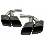 Μπούκες εξάτμισης, Σωλήνες Ουράς Κατάλληλοι Για Audi Q7 4M (2015-2019) SQ7 Design Black Only 3.0 Βενζίνη Βενζίνη