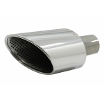 Μπούκες Σιγαστήρα εξάτμισης, Σωλήνες Ουράς Κατάλληλες Για Audi A4 B9 (2016-2019) A5 F5 (2017-2019) Χρωμιωμένο