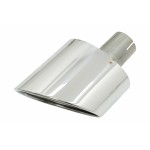 Μπούκες Σιγαστήρα εξάτμισης, Σωλήνες Ουράς Κατάλληλες Για Audi A4 B9 (2016-2019) A5 F5 (2017-2019) Χρωμιωμένο