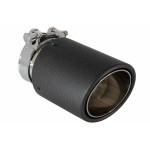 Άκρο Σιγαστήρα Εξάτμισης Universal Με Ματ Φινίρισμα Από ανθρακονήματα, Είσοδος 6,8 εκ. / 2,67 Ίντσες