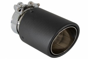 Άκρο Σιγαστήρα Εξάτμισης Universal Με Ματ Φινίρισμα Από ανθρακονήματα, Είσοδος 6,8 εκ. / 2,67 Ίντσες