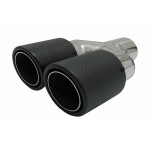 Άκρο Σιγαστήρα Εξάτμισης Universal Από Ματ ανθρακονήματα, Είσοδος Αριστερής Πλευράς 5,8 Cm Άκρο Σιγαστήρα Εξάτμισης Universal Από Ματ ανθρακονήματα, Είσοδος Αριστερής Πλευράς 5,8 Cm