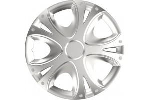 Versaco Σετ Τάσια Αυτοκινήτου Dynamic 4τμχ 15" Ασημί