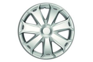 Σετ τάσια 14" Mega ασημί (140144)