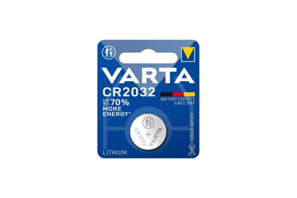 Varta Μπαταρία Λιθίου CR2032 3V 1τμχ (0568007)