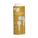 Grabngo Smartphone Handsfree Earphones White (0516880)