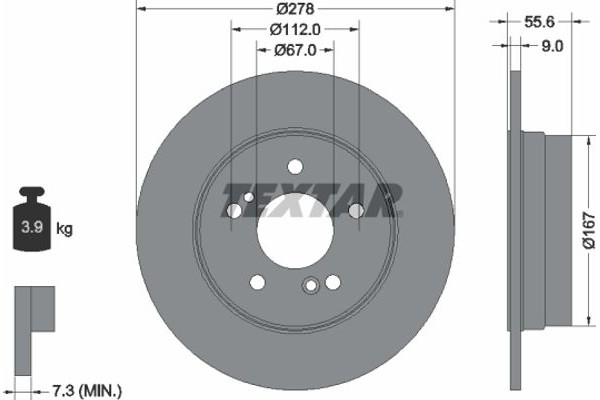 Textar Δισκόπλακα - 92032703