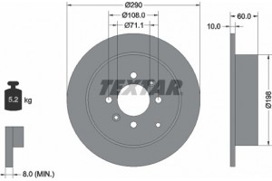 Textar Δισκόπλακα - 92080703