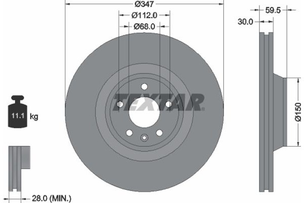 Textar Δισκόπλακα - 92132405