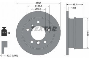 Textar Δισκόπλακα - 92137503