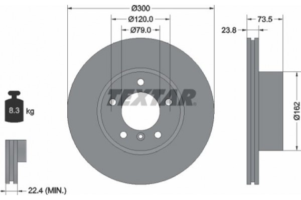 Textar Δισκόπλακα - 92137705