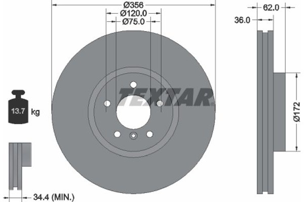 Textar Δισκόπλακα - 92146203