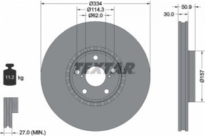 Textar Δισκόπλακα - 92147803
