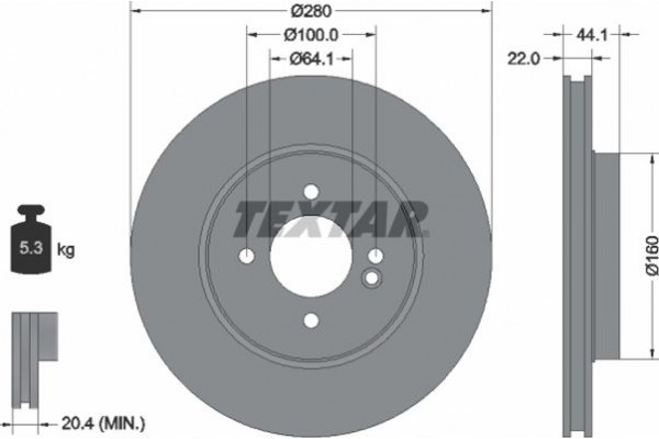 Textar Δισκόπλακα - 92157905