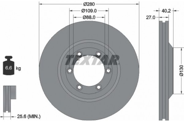 Textar Δισκόπλακα - 92174803