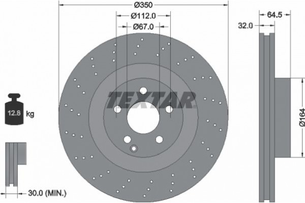 Textar Δισκόπλακα - 92176405