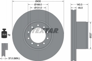 Textar Δισκόπλακα - 93186700