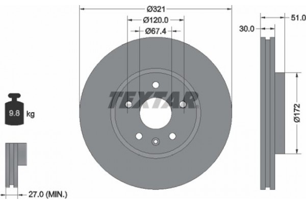 Textar Δισκόπλακα - 92187005