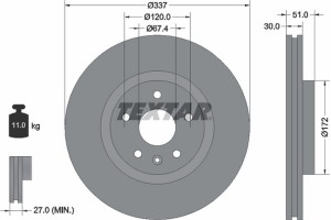 Textar Δισκόπλακα - 92187103