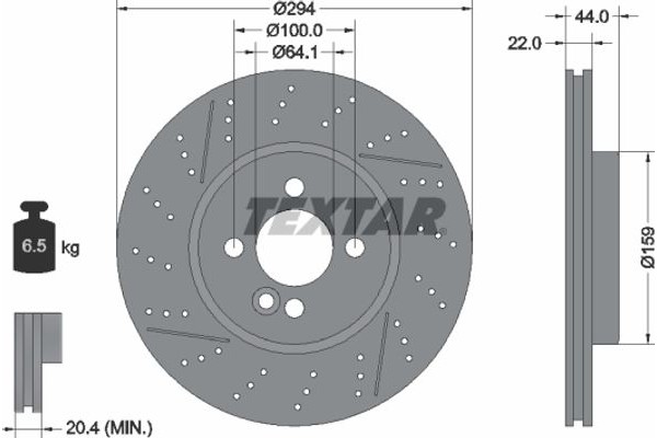 Textar Δισκόπλακα - 92196703