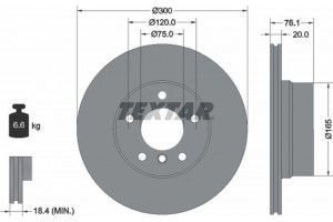 Textar Δισκόπλακα - 92199503