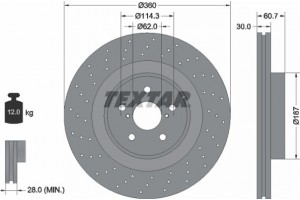 Textar Δισκόπλακα - 92199703