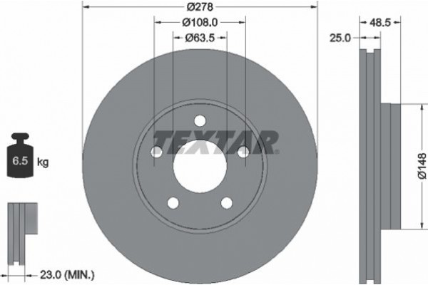 Textar Δισκόπλακα - 92237703