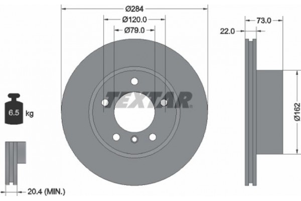 Textar Δισκόπλακα - 92238403