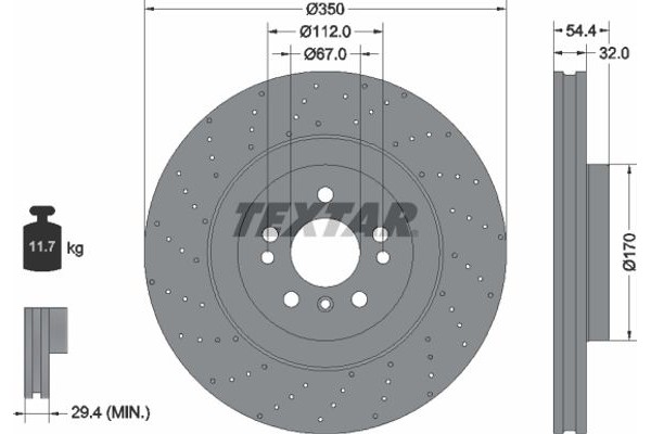 Textar Δισκόπλακα - 92254405