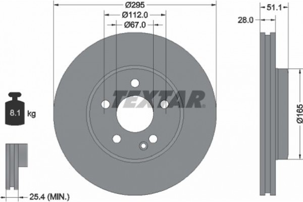 Textar Δισκόπλακα - 92254803