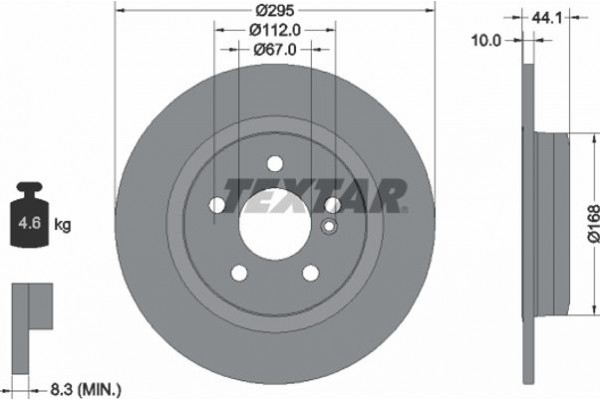 Textar Δισκόπλακα - 92254903