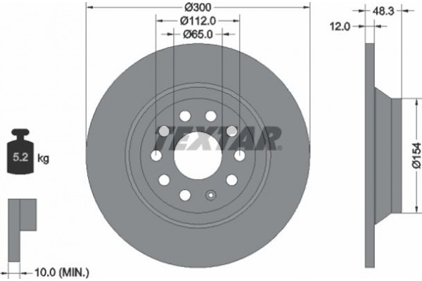 Textar Δισκόπλακα - 92255403