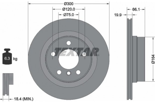 Textar Δισκόπλακα - 92257203