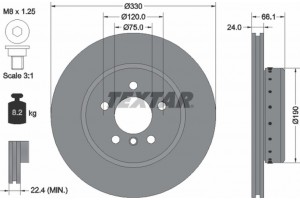 Textar Δισκόπλακα - 92265825