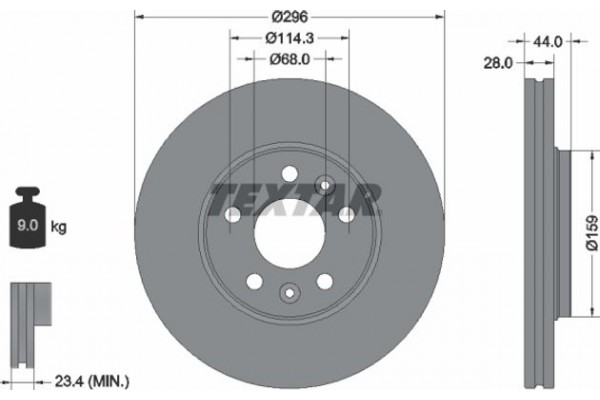 Textar Δισκόπλακα - 92268803