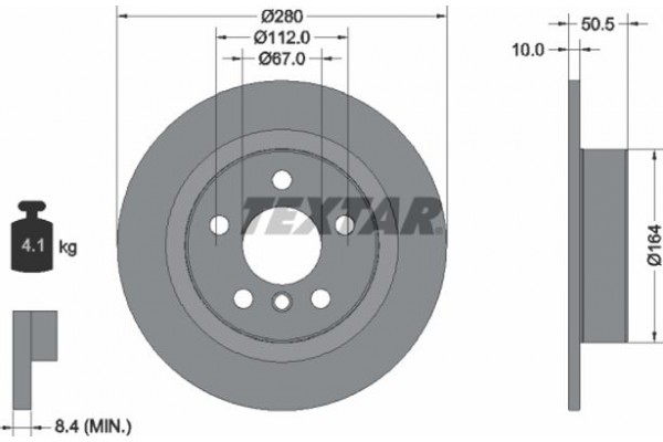 Textar Δισκόπλακα - 92274603