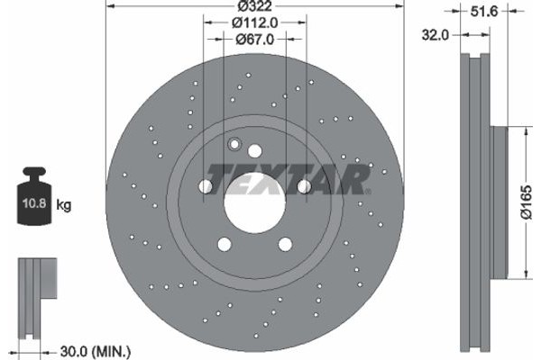 Textar Δισκόπλακα - 92277705