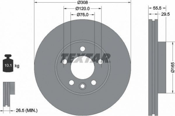 Textar Δισκόπλακα - 92279505