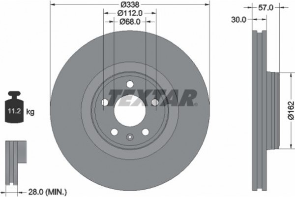 Textar Δισκόπλακα - 92282605