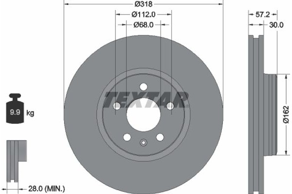 Textar Δισκόπλακα - 92282705