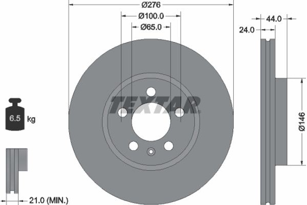 Textar Δισκόπλακα - 92313703