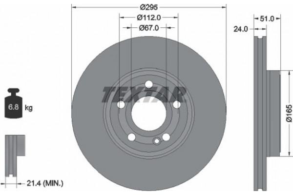Textar Δισκόπλακα - 92323505
