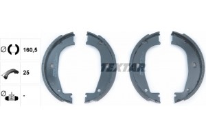 Textar Σετ Σιαγόνων φρένων, Χειρόφρενο - 91045500