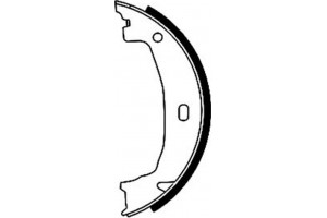 Textar Σετ Σιαγόνων φρένων, Χειρόφρενο - 91053300