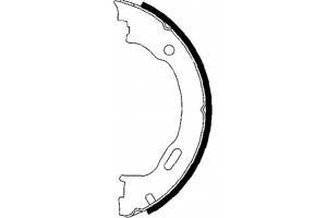 Textar Σετ Σιαγόνων φρένων, Χειρόφρενο - 91057800