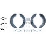 Textar Σετ Σιαγόνων φρένων, Χειρόφρενο - 91066700