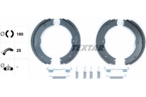 Textar Σετ Σιαγόνων φρένων, Χειρόφρενο - 91066800