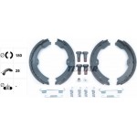 Textar Σετ Σιαγόνων φρένων, Χειρόφρενο - 91067000