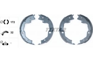 Textar Σετ Σιαγόνων φρένων, Χειρόφρενο - 91068200