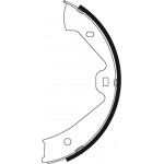 Textar Σετ Σιαγόνων φρένων, Χειρόφρενο - 91074700